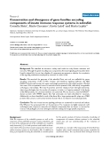 Báo cáo y học: "Conservation and divergence of gene families encoding components of innate immune response systems in zebrafish"