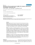 Báo cáo y học: "Evolution of insect proteomes: insights into synapse organization and synaptic vesicle life cycle"