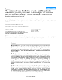 Báo cáo y học: " The hidden universal distribution of amino acid biosynthetic networks: a genomic perspective on their origins and evolution"