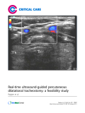 Báo cáo y học: "Endothelial Real-time ultrasound-guided percutaneous dilatational tracheostomy: a feasibility study"