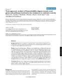 Báo cáo y học: "Toxicogenomic analysis of Caenorhabditis elegans reveals novel genes and pathways involved in the resistance to cadmium toxicity"