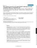 Báo cáo y học: "Air-pollutant chemicals and oxidized lipids exhibit genome-wide synergistic effects on endothelial cells"