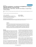 Báo cáo y học: "DetectiV: visualization, normalization and significance testing for pathogen-detection microarray data"