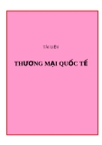 Tài liệu về thương mại quốc tế