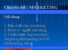 Giáo trình Marketing căn bản cho người mới học