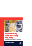Optimizing and Testing WLANs phần 1