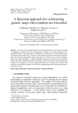 Báo cáo sinh học: "A Bayesian approach for constructing genetic maps when markers are miscoded"