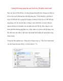 Upload file dung lượng lớn qua SkyDrive, DropBox hoặc email Bạn cần lưu trữ file dữ
