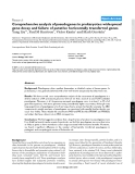 Báo cáo y học: "Comprehensive analysis of pseudogenes in prokaryotes: widespread gene decay and failure of putative horizontally transferred genes"