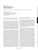 Báo cáo y học: "Digital drug discovery"