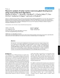 Báo cáo y học: "enomic analysis of early murine mammary gland development using novel probe-level algorithms"