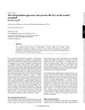 Báo cáo y học: "The Dictyostelium genome: the private life of a social model revealed"