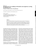 Báo cáo y học: "Metagenomics for studying unculturable microorganisms: cutting the Gordian knot"