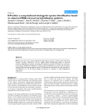 Báo cáo y học: "E-Predict: a computational strategy for species identification based on observed DNA microarray hybridization patterns"