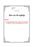 Luận văn: Các biện pháp nhằm nâng cao hiệu quả sử dụng vốn lưu động tại Công ty xuất nhập khẩu máy Hà Nội