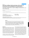 Báo cáo y học: "Systematic profiling of cellular phenotypes with spotted cell microarrays reveals mating-pheromone response genes"