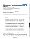 Báo cáo y học: "Distinct patterns of SSR distribution in the Arabidopsis thaliana and rice genomes"