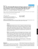 Báo cáo y học: "The role of transposable element clusters in genome evolution and loss of synteny in the rice blast fungus Magnaporthe oryzae"