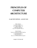 PRINCIPLES OF COMPUTER ARCHITECTURE phần 1