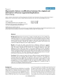 Báo cáo y học: " Asymmetric histone modifications between the original and derived loci of human segmental duplications"