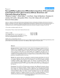 Báo cáo y học: "usceptibility to glaucoma: differential comparison of the astrocyte transcriptome from glaucomatous African American and Caucasian American donors"