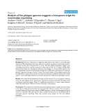 Báo cáo y học: " Analysis of the platypus genome suggests a transposon origin for mammalian imprinting"