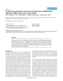 Báo cáo y học: "Probe-level estimation improves the detection of differential splicing in Affymetrix exon array studies"