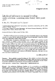 Báo cáo sinh học: " Likelihood inferences in animal breeding under selection: a missing-data theory view point"