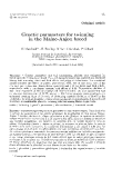 Báo cáo sinh học: "Genetic parameters for twinning in the Maine-Anjou breed"