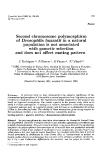 Báo cáo sinh học: "Second chromosome polymorphism of Drosophila buzzatii in a natural population is not associated with gametic selection and does not affect mating pattern"