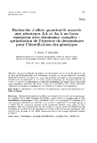 Báo cáo sinh học: "Recherche d’effets quantitatifs associés aux génotypes AA et Aa à un locus marqueur avec dominance complète : optimisation de l’épreuve de descendance pour l’identification des génotypes"