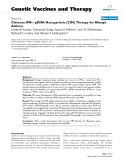 Báo cáo sinh học: "Chitosan IFN-γ-pDNA Nanoparticle (CIN) Therapy for Allergic Asthma"