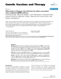 Báo cáo sinh học: "Attenuation of dengue virus infection by adeno-associated virus-mediated siRNA delivery"