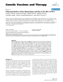 Báo cáo sinh học: "Characterization of the ribonuclease activity on the skin surface"