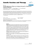 Báo cáo sinh học: "Careful adjustment of Epo non-viral gene therapy for β-thalassemic anaemia treatment"