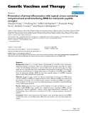 Báo cáo sinh học: "Prevention of airway inflammation with topical cream containing imiquimod and small interfering RNA for natriuretic peptide receptor"