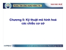 Kho dữ liệu và Hệ hỗ trợ quyết định ( Nguyễn Thanh Bình ) - Chương 5