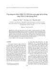Báo cáo nghiên cứu khoa học "  Ứng dụng mô hình MIKE FLOOD tính toán ngập lụt hệ thống sông Nhật Lệ tỉnh Quảng Bình "