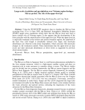 Báo cáo nghiên cứu khoa học " Large-scale circulation and precipitation over Vietnam region during a Mei-yu period: The role of the upper-level jet "