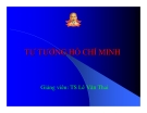 Bài giảng tư tưởng Hồ Chí Minh - Chương 6