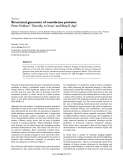 Structural genomics of membrane proteins