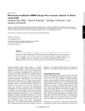 Nonsense-mediated mRNA decay: from vacuum cleaner to Swiss army knife