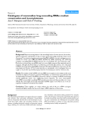 Báo cáo y học: "Catalogues of mammalian long noncoding RNAs: modest conservation and incompleteness"