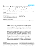 Báo cáo y học: "Construction of a high-resolution genetic linkage map and comparative genome analysis for the reef-building coral Acropora millepora"