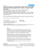 Comparative genome and phenotypic analysis of Clostridium difficile 027 strains provides insight into the evolution of a hypervirulent bacterium"