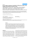 Báo cáo y học: " De novo genome sequence assembly of a filamentous fungus using Sanger, 454 and Illumina sequence data"