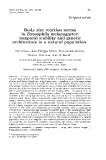 Báo cáo khoa hoc:"Body size reaction norms in Drosophila melanogaster: temporal stability and genetic architecture in a natural population"