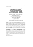 Báo cáo khoa hoc:" EM-REML estimation of covariance parameters in Gaussian mixed models for longitudinal data analysis"