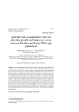 Báo cáo khoa hoc:"A further look at quantitative trait loci affecting growth and fatness in a cross between Meishan and Large White pig populations"