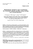 Báo cáo sinh học: "Estimating variances and covariances for bivariate animal models using scaling and transformation"